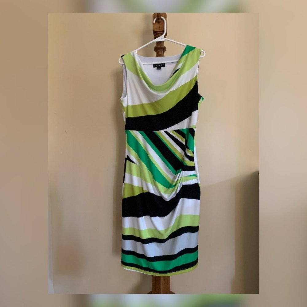 Tribal sleeveless dress